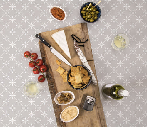 d-c-fix Tafelzeil - Betty - Taupe - 180x140 cm - vtwonen shop