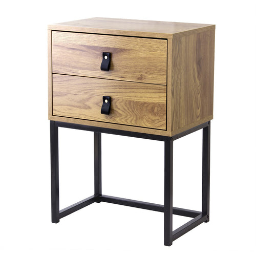 Calicosy - Nachtkastje met 2 lades JILL - 29x45x65.5 cm
