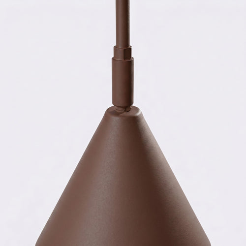 Sollux Lighting Vloerlamp NOX bruin - 30x30x165cm