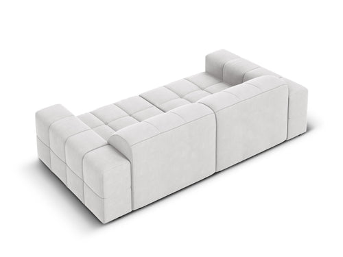 Cosmopolitan Design Bank Chicago 3-zits, flueel geld - 102x212x78cm