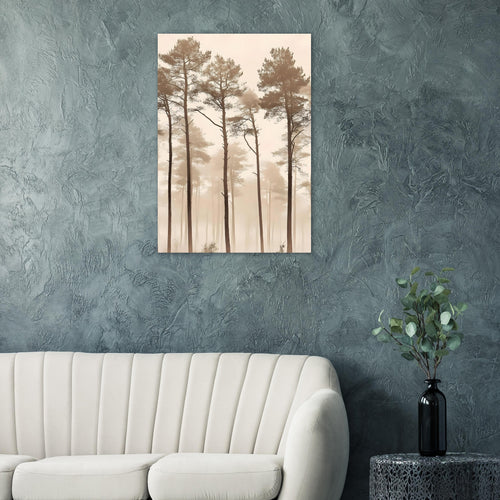 Artfulprints Poster Boho – Silent woods   - 70x100 cm - beige