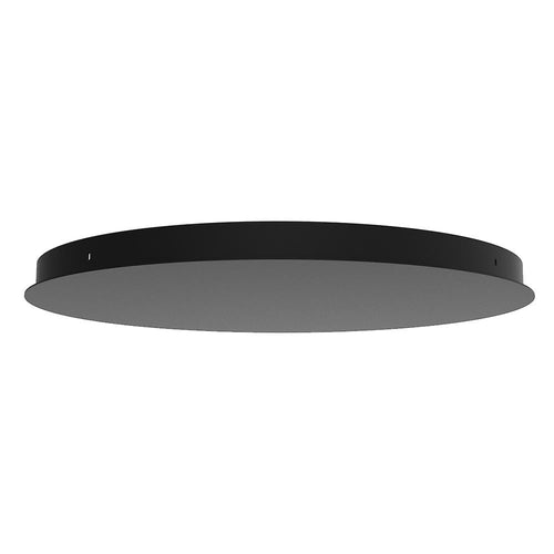 Ylumen plafondplaat rond -  50  x 3.5   cm - zwart - vtwonen shop