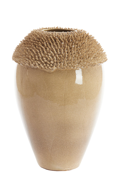 Light & Living vaas SANGKU - Ø39.5x60cm - bruin