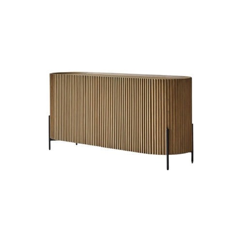 Tikamoon Buffet van mindihout 150 cm - Bruin
