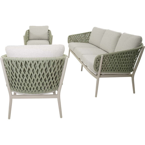 Lesli Living loungebank Zaya - beige - 208x83x75cm