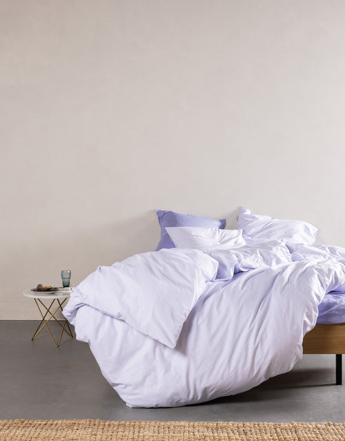 Essenza Jule dekbedovertrek - Lits-Jumeaux XL – 260x200/220 cm - Lavender blue