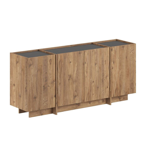 Calicosy - Dressoir ARVEN - Licht hout 180x45x80 cm