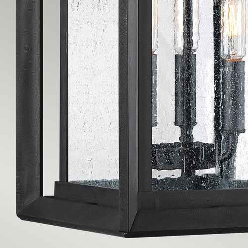 Elstead Quoizel Wakefield Outdoor Wandlantaarn Aarde Zwart, IP44