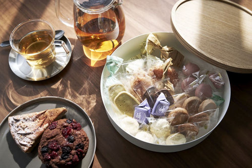 Yamazaki Opbergdoos met Deksel - Laag - Rin - Wit - vtwonen shop