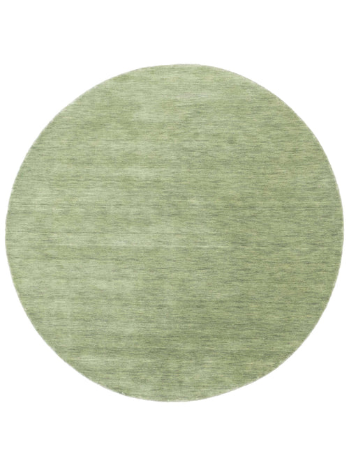 Vloerkleed MOMO Rugs Panorama Uni Rond Green 250 rond - vtwonen shop