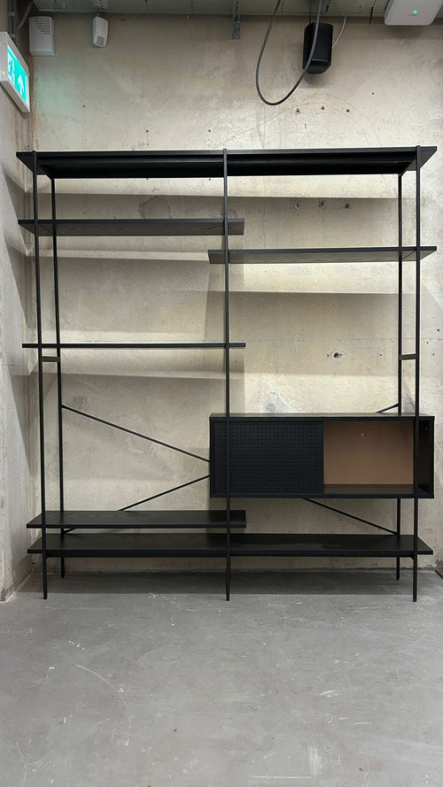 Rebellenclub Boekenkast Wandkast - Zwart