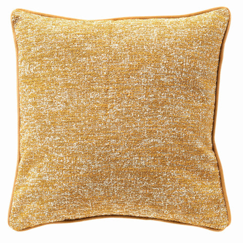 CASPER - kussenhoes 45x45 cm - gerecycled - gemêleerd - Chai Tea - geel, wit