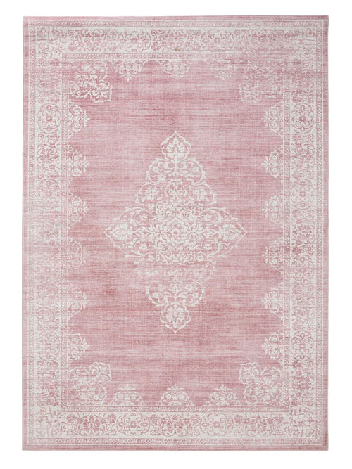 benuta wasbaar vloerkleed Laury - roze - 300x400 cm