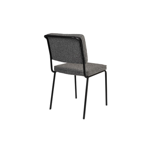 Zuiver Buddy Eetkamerstoelen Zwart - Set van 2
