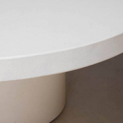 Giga Meubel Salontafel Eden - Beige Composiet - 90x90x30cm - vtwonen shop