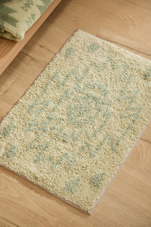 Calma House Badmat Neptuno - Groen - 50x35