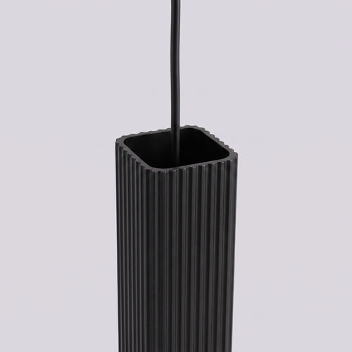 Sollux Lighting Hanglamp RAYO 1 zwart - 8x8x118cm