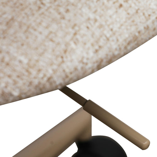 Furnhouse bureaustoel Alto - Beige - Stof (Bouclé) - 57x60x82