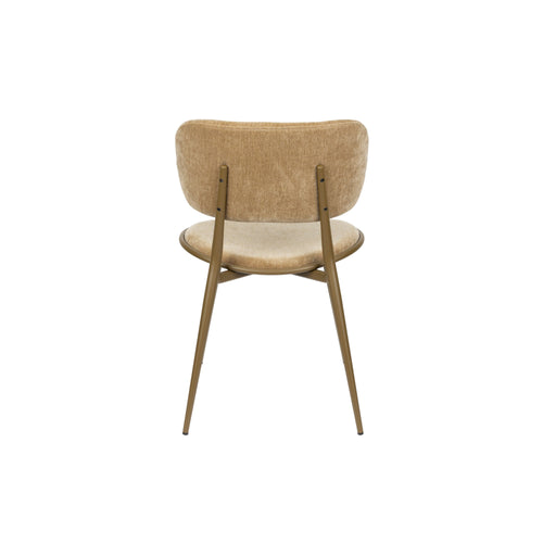 Zuiver Lieve eetkamerstoel Mosterdgeel - Set van 2 - vtwonen shop