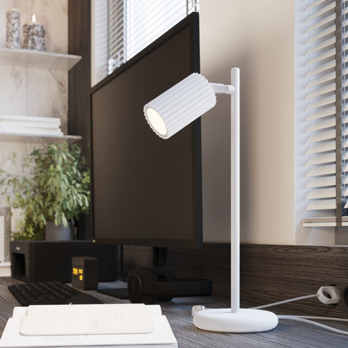 Sollux Lighting Plafondlamp KARBON 4L wit - 81x6,5x16,5cm