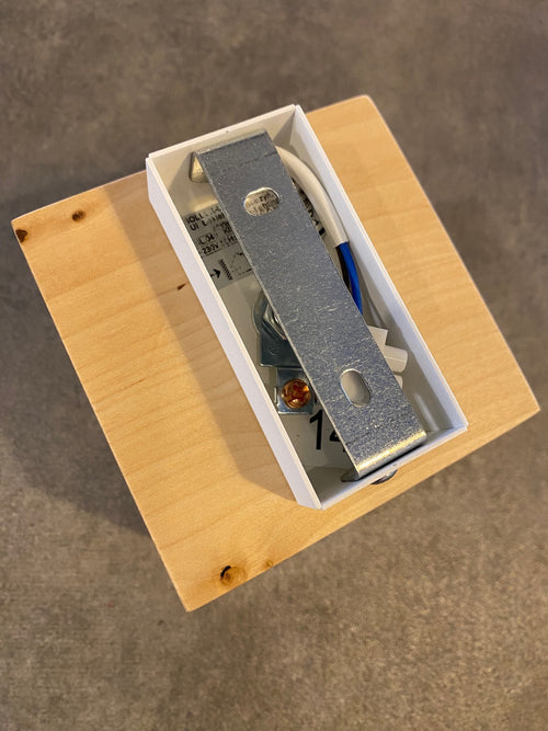 Sollux wandlamp Quad - 1 lichts - 12  x 10   cm - bruin - vtwonen shop