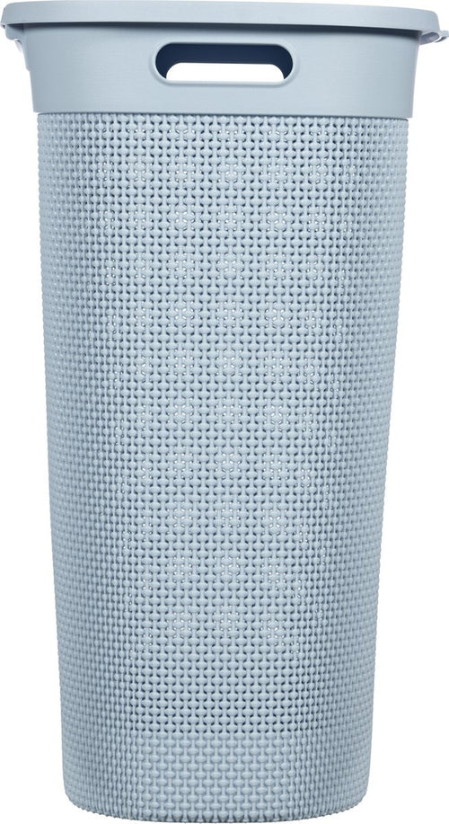 Curver Filo Wasmand met deksel 55L - Blauw - vtwonen shop