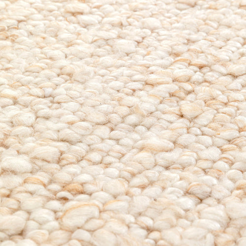 Kare Design Vloerkleed Boucara Ø200cm creme