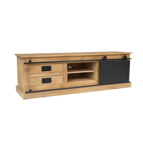 Starfurn Tv-meubel Fresno - Naturel Hout - 155x45x50cm