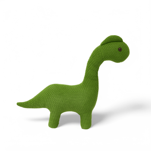 Pintado & Lacado knuffeldier Dinosaur - groente - 45 cm