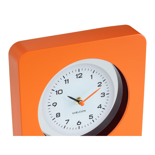 Karlsson wandklok New Vintage - oranje - Ø22cm - vtwonen shop