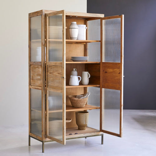 Tikamoon Andrea - Grenen servieskast - Naturel - vtwonen shop