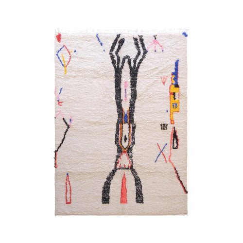 AFK Living vloerkleed Berber - handgemaakt - Wol - 233 x 328 cm