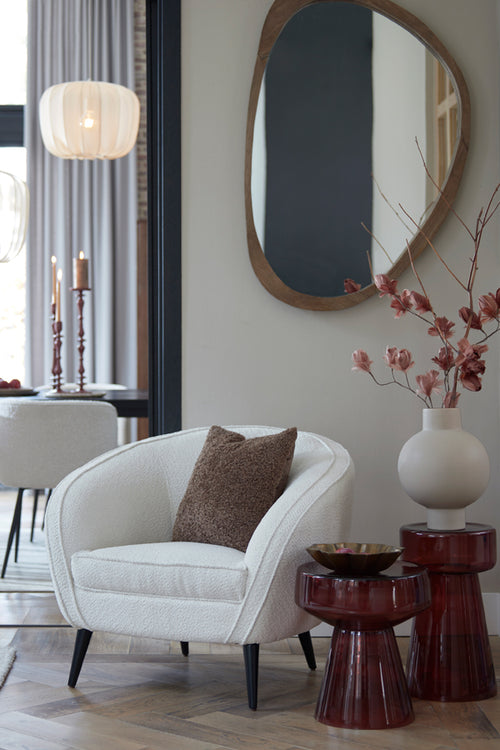 Light & Living spiegel SONORA - 120x5x80cm - bruin