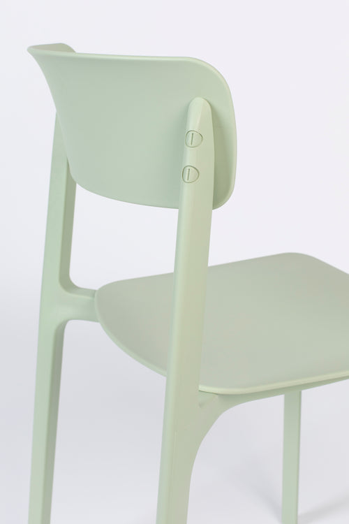 Housecraft Living Clive Eetkamerstoelen/ Tuinstoelen Lichtgroen - Set van 4 - vtwonen shop