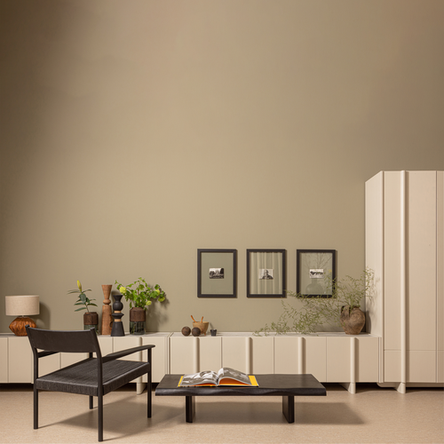 WOOOD salontafel Cali - Mangohout - Zwart - 55x120x28