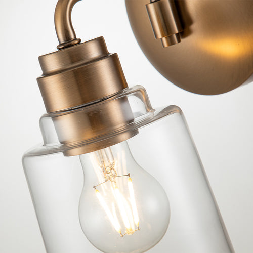 Elstead Kichler Aivian Dome Wandlamp Verweerd Messing