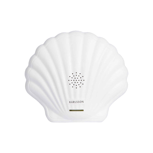 Karlsson ornament Sea Shell - wit - 5.8x13.5x11.8cm