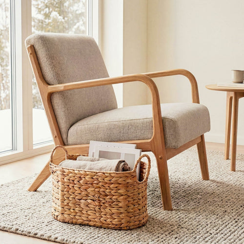 Calicosy - Kleine mand - Beige - 26x40x21 cm