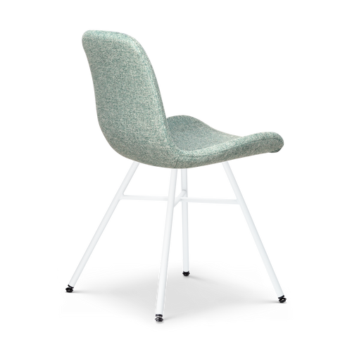 Nolon Noa-Fé Eetkamerstoelen Set van 2 - Zacht Groen - Zwarte Poten - vtwonen shop