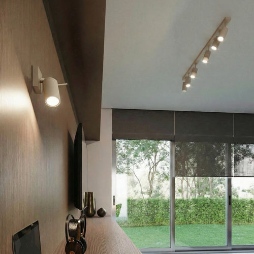 Sollux Lighting Plafondlamp RING 4L taupe - 80x6x16cm