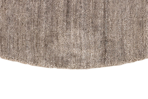 Vloerkleed MOMO Rugs Plain Dust Round Robusto Grey 250 cm rond