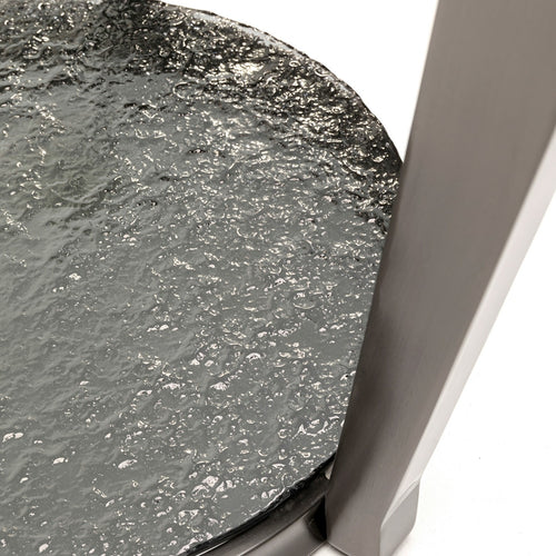 Kare Design Bijzettafel Monocolo Ø50cm graphite - vtwonen shop