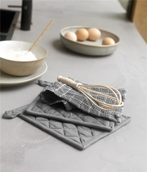 Walra - Pannenlap Cook and Trial - 2x 20x20 cm - Off Black