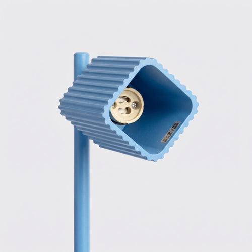 Sollux Lighting Tafellamp RAYO azuurblauw - 14,5x14,5x43cm