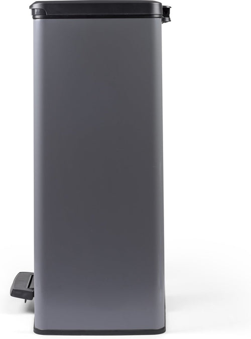 Curver Decobin Duo Prullenbak - 26L + 26L - Rechthoekig - Grijs - vtwonen shop