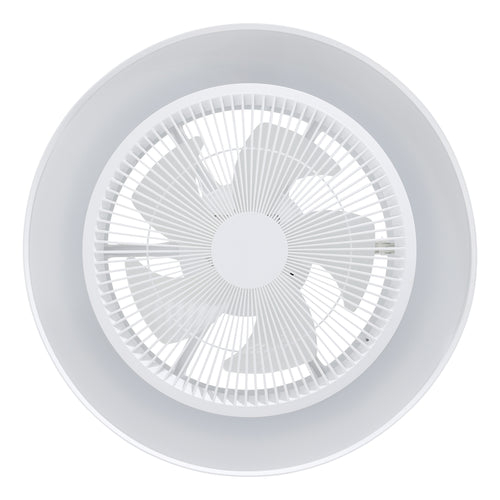 EGLO plafondlamp met ventilator Vallonia - wit