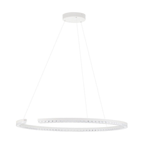 Nova Luce GREAMY Geïntegreerde LED-hanglamp voor plafond, zandwit, Triac dimbaar, 43W, 2795lm, 3000K