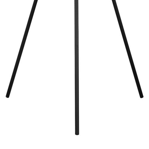 EGLO vloerlamp Bordesley - e27 - 139 cm - zwart/natuur - vtwonen shop