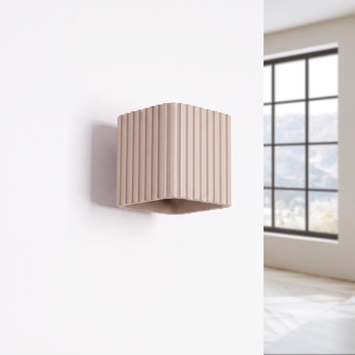 Sollux Lighting Wandlamp RIFF taupe G9 - 10x12x10cm