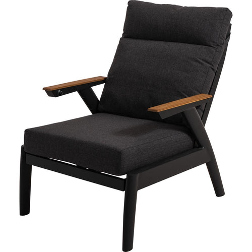 Lesli Living bistrostoel Florence - zwart - 70x84x94cm